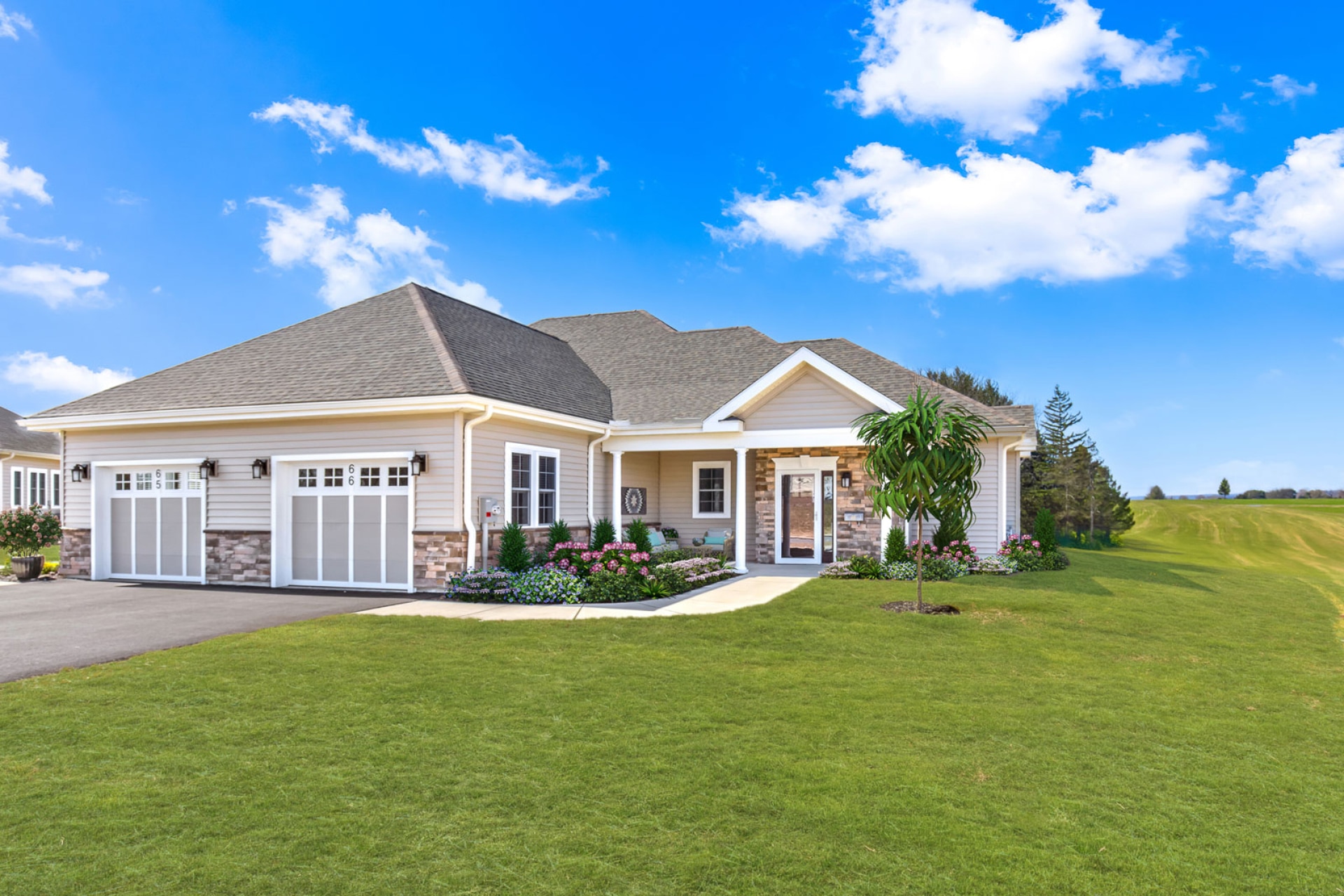 Exterior of Manor Duplex Cottage at St. Anne's RC