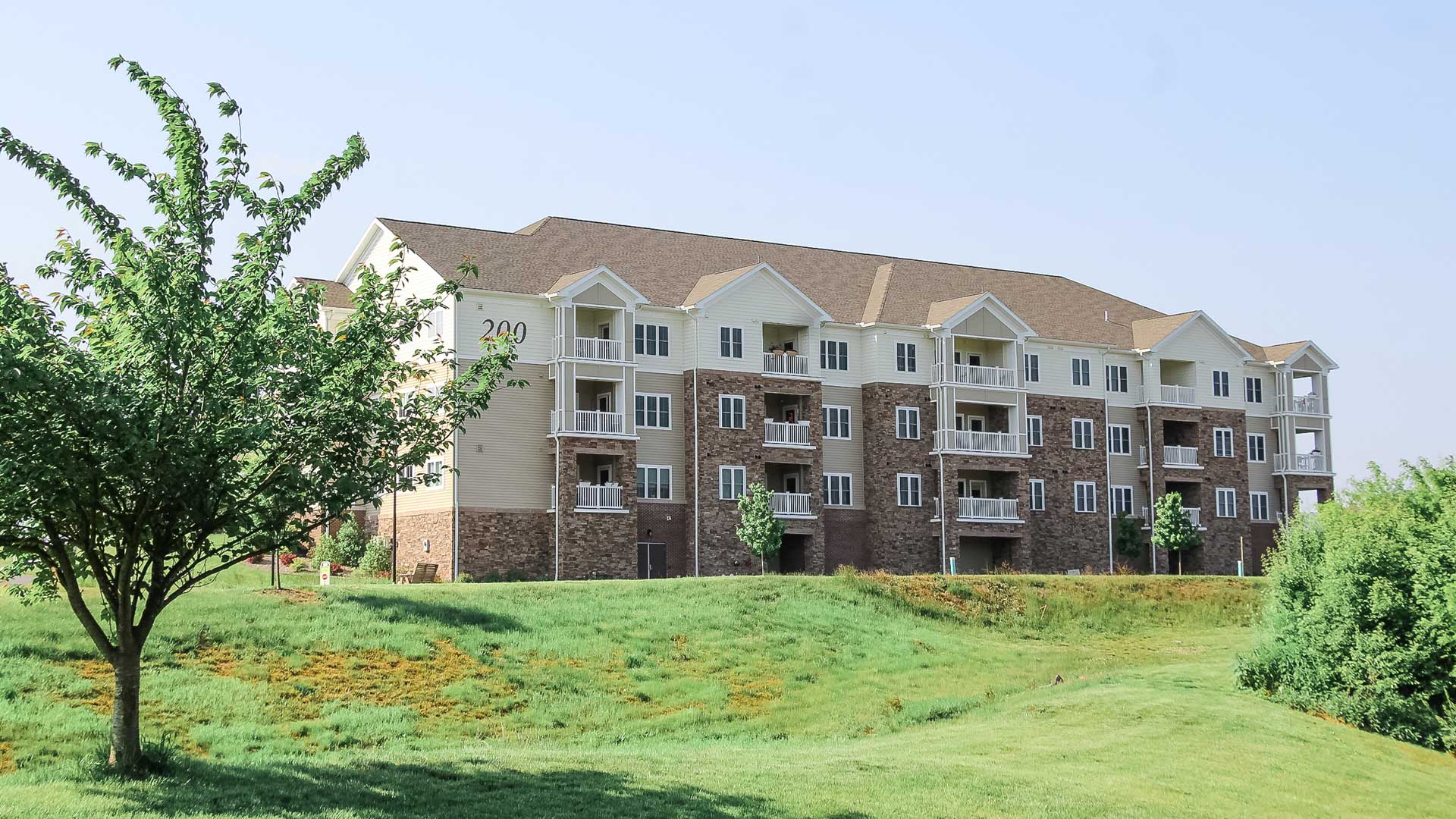Village Apartment Independent Living building at St. Anne's
